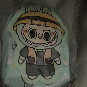 Mint Green Cartoon Character Wallet